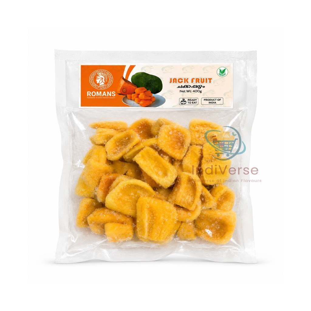 Romans Jackfruit Ripe - Frozen (Chakkapazham) 400g
